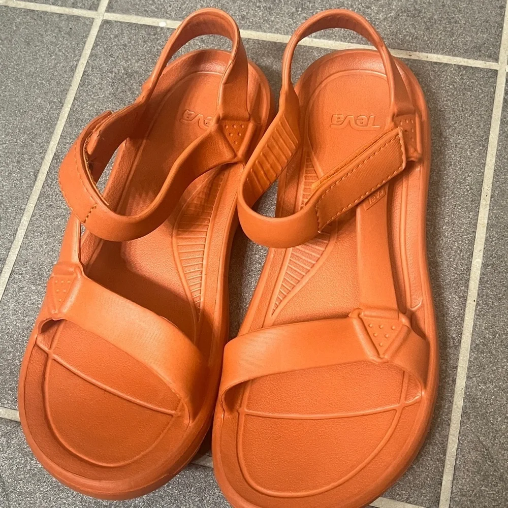 Teva Hurricane Drift Orange Sandal Strap Shoes Men’s Size 11 beach hiking trails